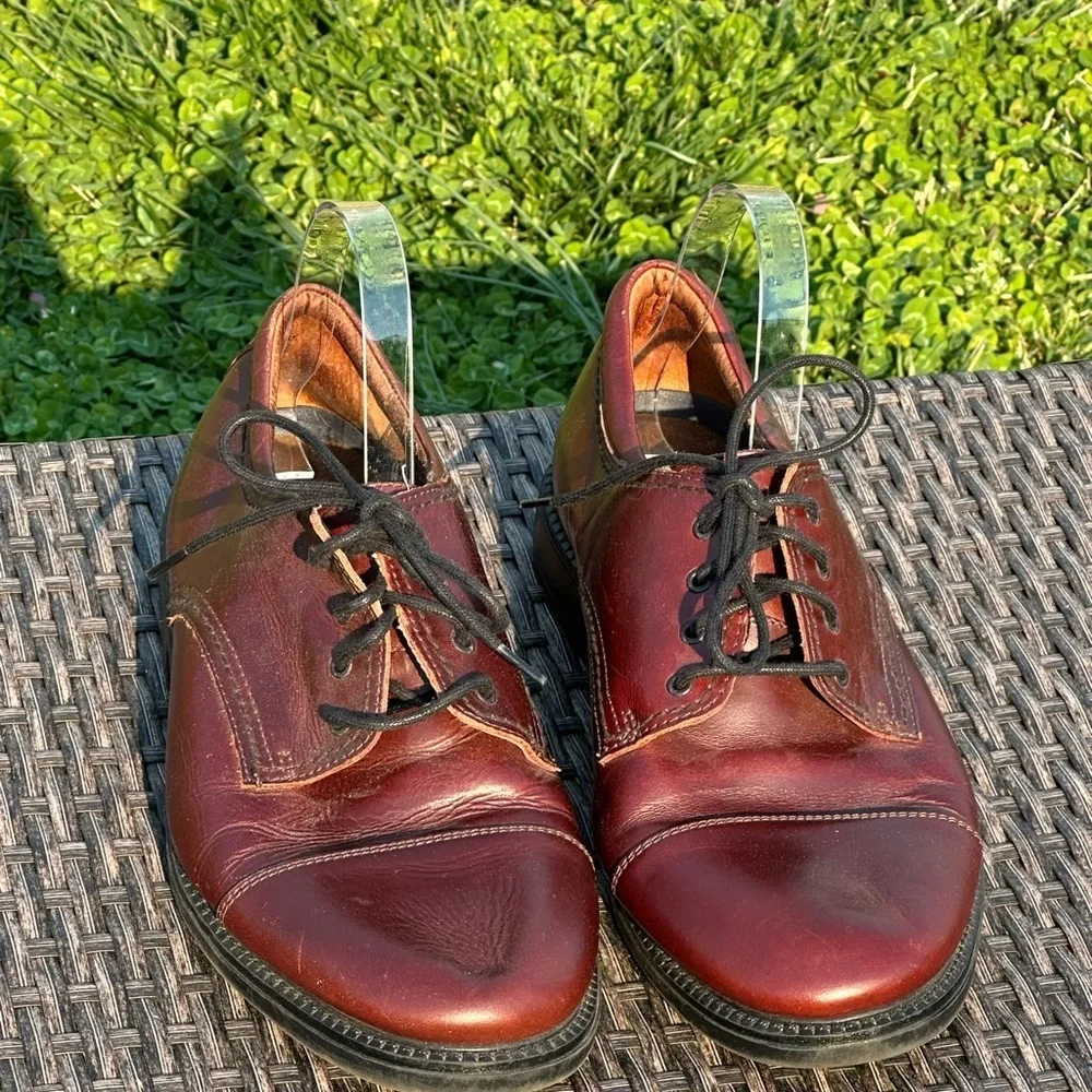 Dockers Brown Leather Oxfords